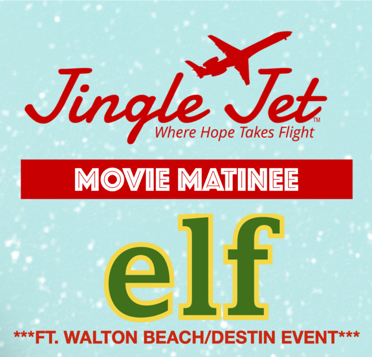 Jingle Jet Movie Matinee at Suds N Cinema (Ft. Walton Beach/Destin, 12/