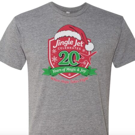 Pre-Order Jingle Jet 20th Anniversary Unisex Tri-Blend T-Shirt